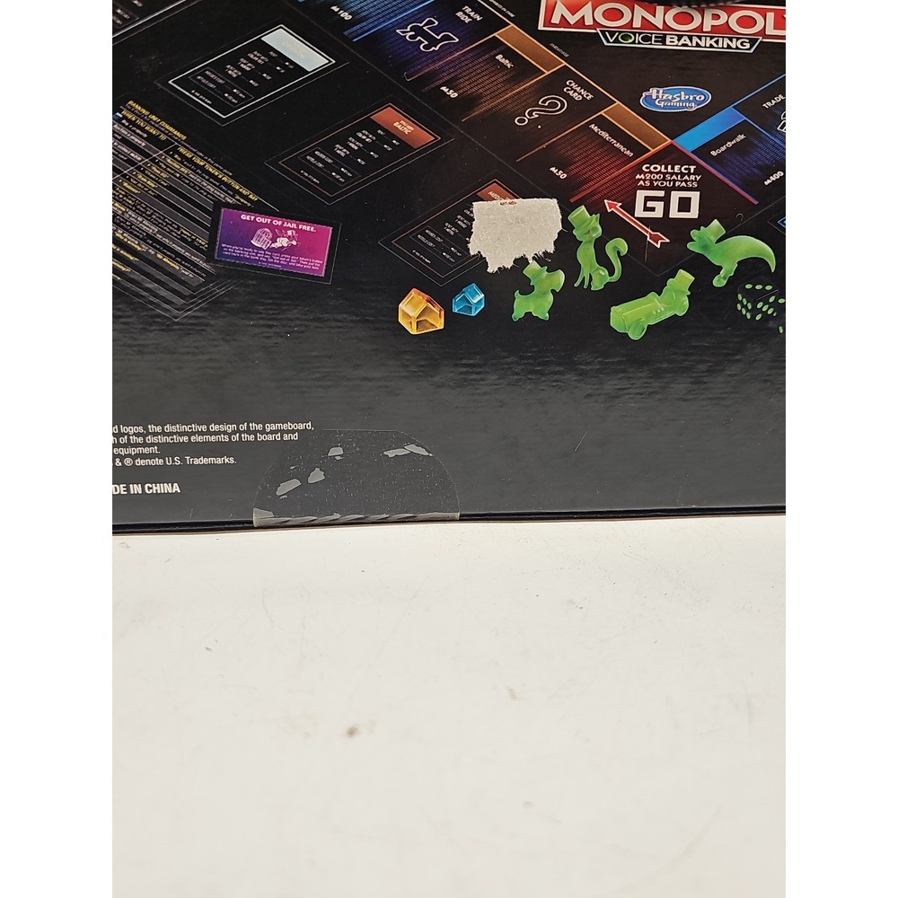 2018 Monopoly Voice Banking Board game Brand New - Picture 6 of 6